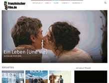 Tablet Screenshot of franzoesischerfilm.de